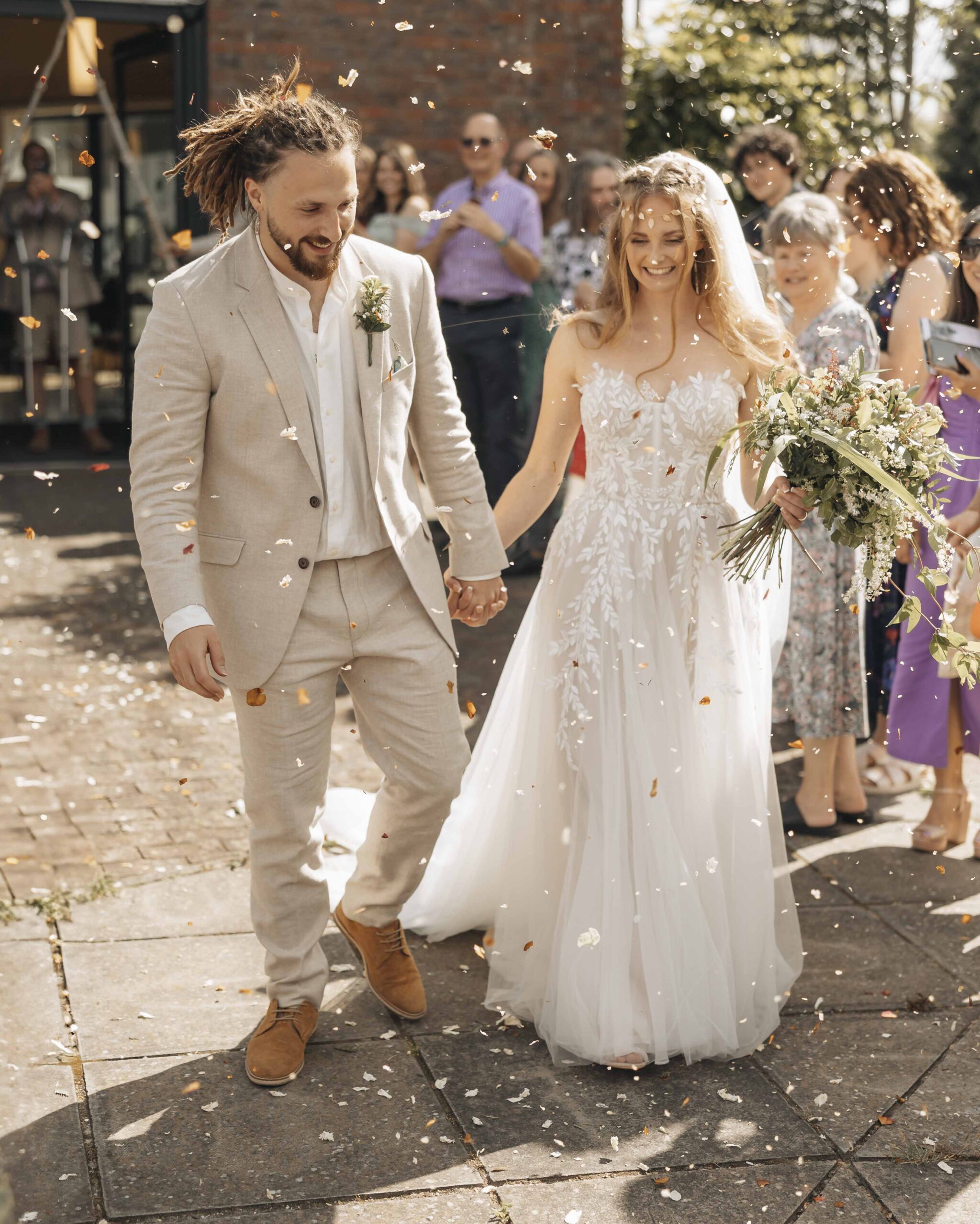 wedding confetti photo