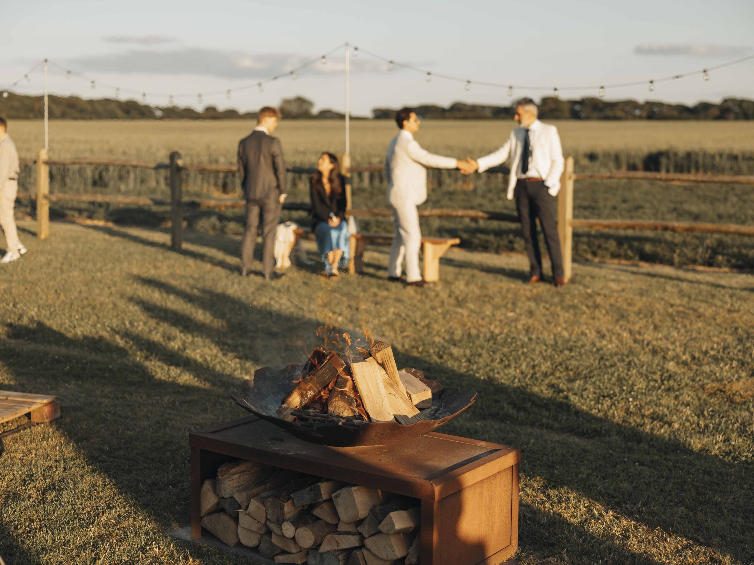 Chidham Barn firepit