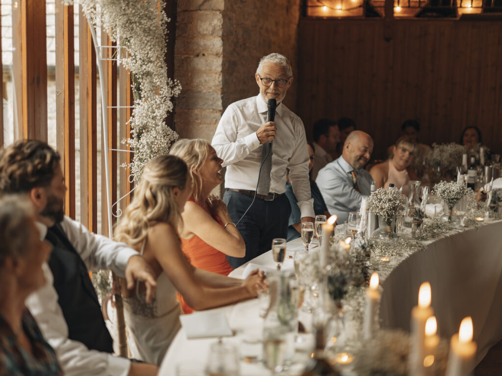 Father of the Bride Speech photograph